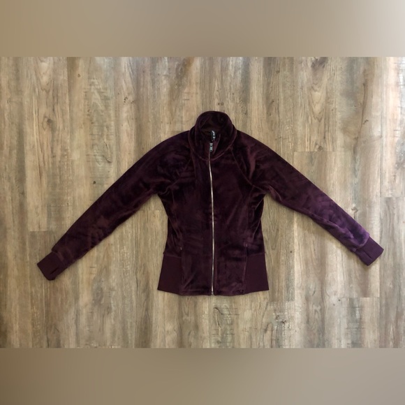 Athleta Purple Cloud Fleece Jacket - Picture 3 of 8